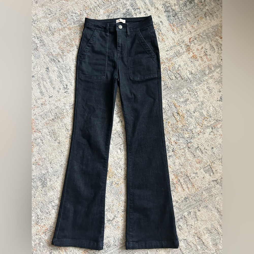 Knox Rose boot cut high waisted dark wash stretchy, women’s size 2 jeans​​